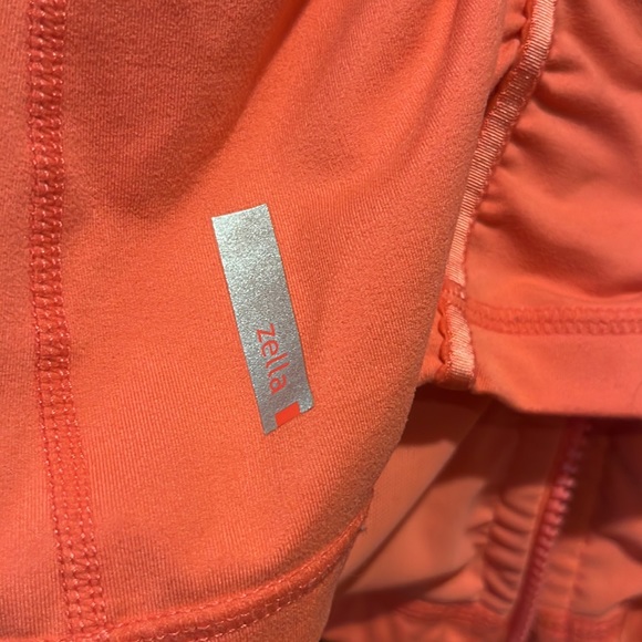 Athletic zipper jacket 🍊 Zella THUMBHOLES flattering cinching - Picture 7 of 8